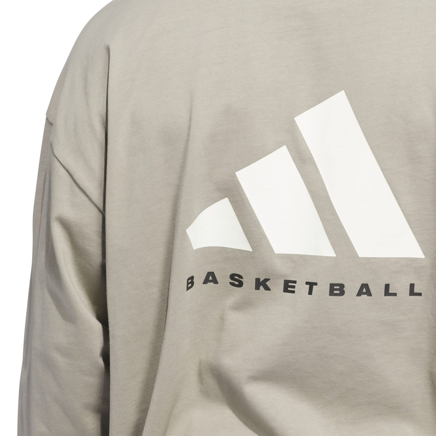 Adidas Unisex Adidas Basketball LS Tee Brown JD6130