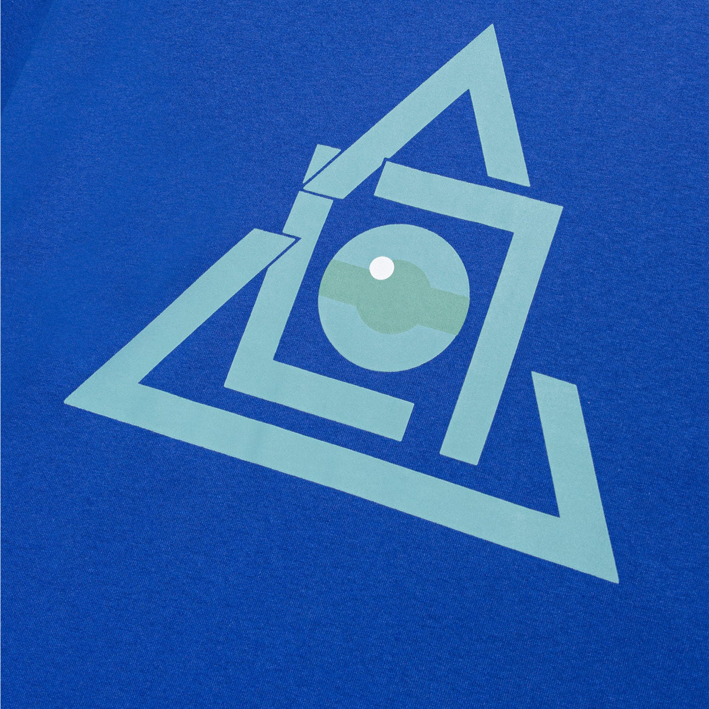 CLOT Men Seeing Eyes Tee Blue