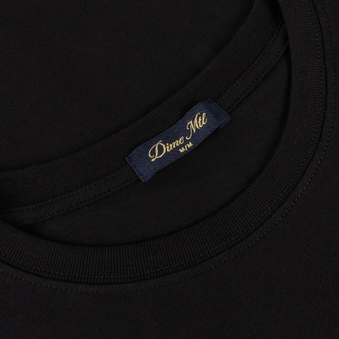 Dime Link T-Shirt Black