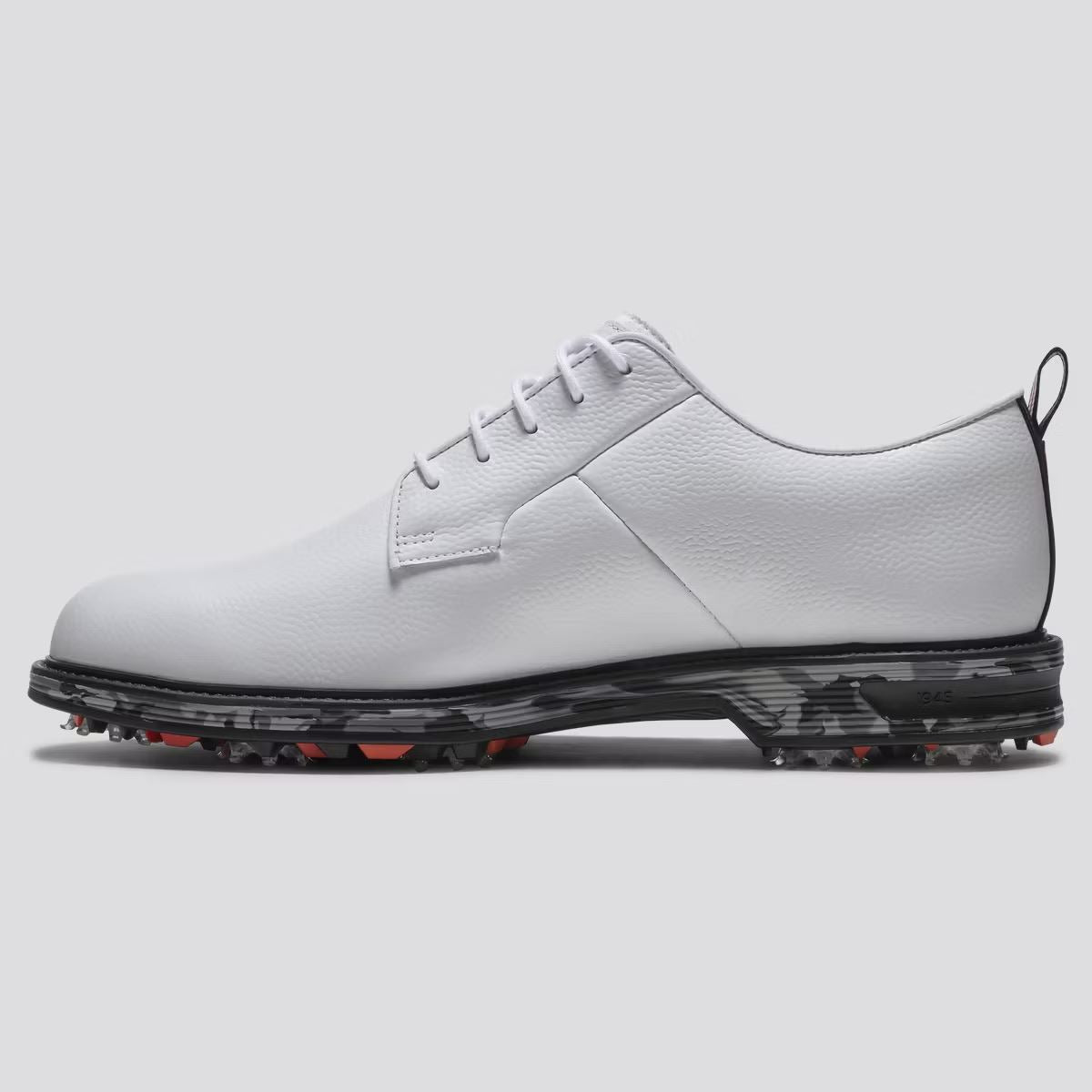 Premiere Series Field Golf Shoes Cleated Laced Golf Shoes White/Black/Red