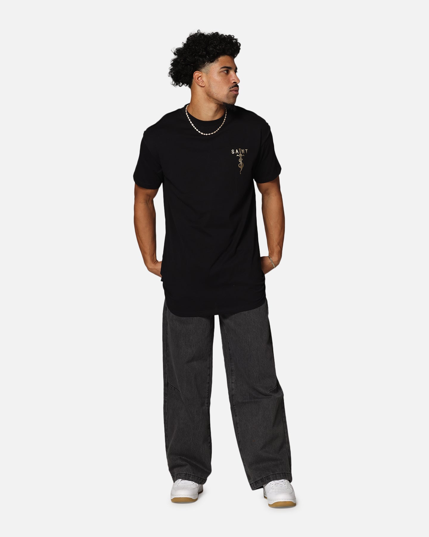 Saint Morta Daggers Lafayette T-Shirt Black/Gold