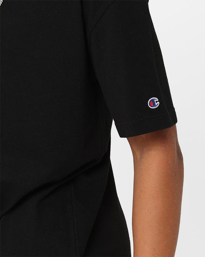 Champion Heritage New Script T-Shirt Black