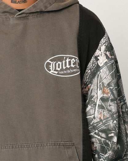 Loiter Splinter Hoodie Khaki/Camo