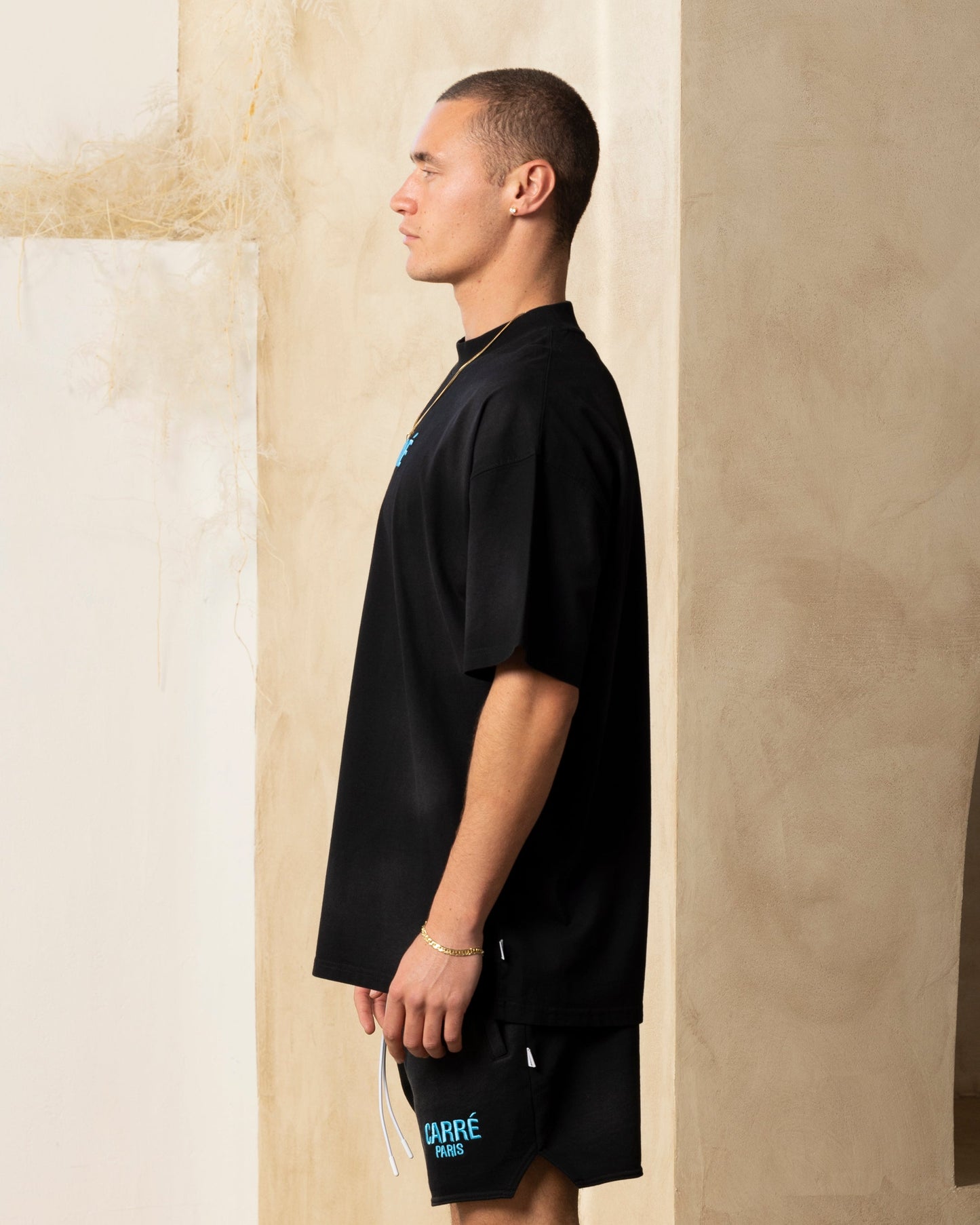 Carre Vapor Oversized T-Shirt Washed Black