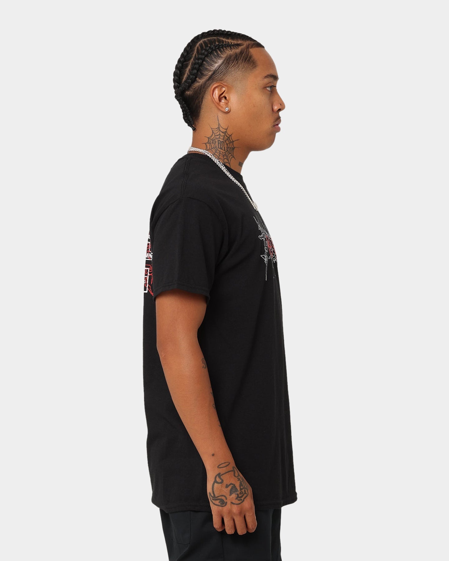Rats Get Fat Without Warning T-Shirt Black