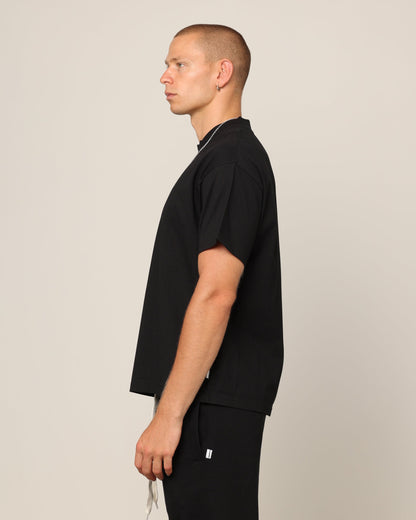 Carré Blanc T-Shirt Black