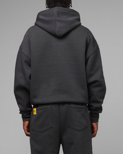 Loiter Hybrid Hoodie Charcoal