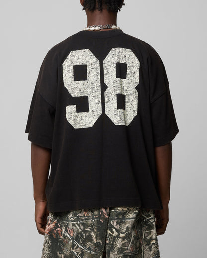 Loiter Human Box T-Shirt Vintage Black