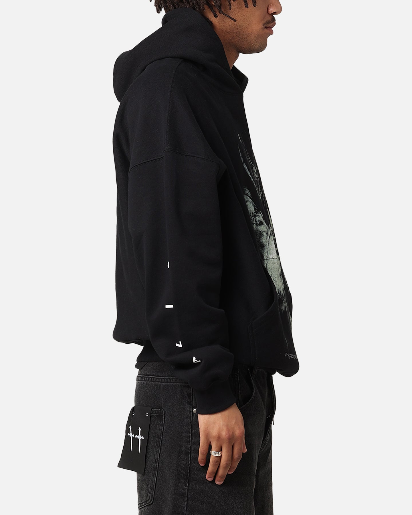 Goat Crew Alien Premium Hoodie Black