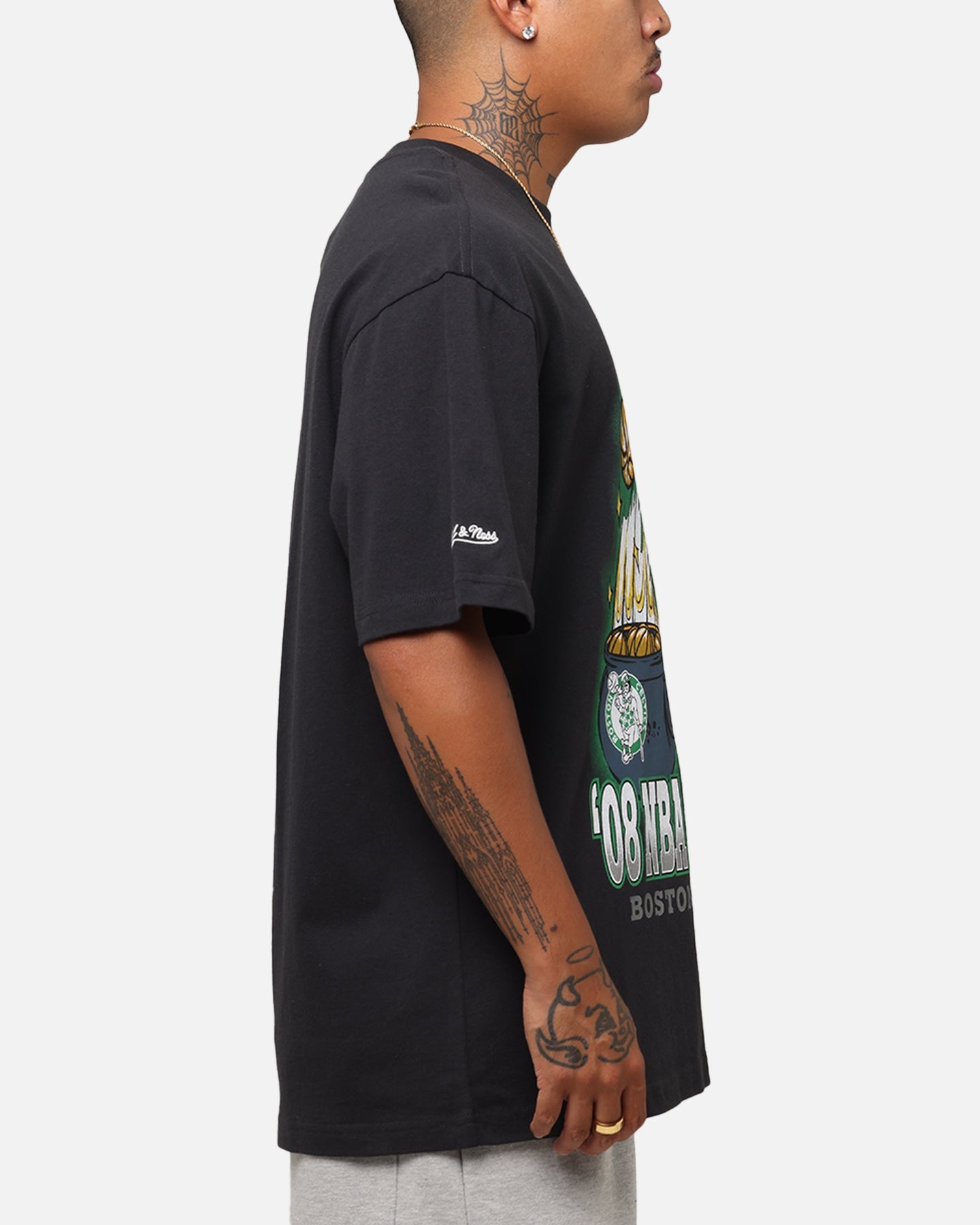 Mitchell & Ness Boston Celtics '08 NBA Champs T-Shirt Faded Black