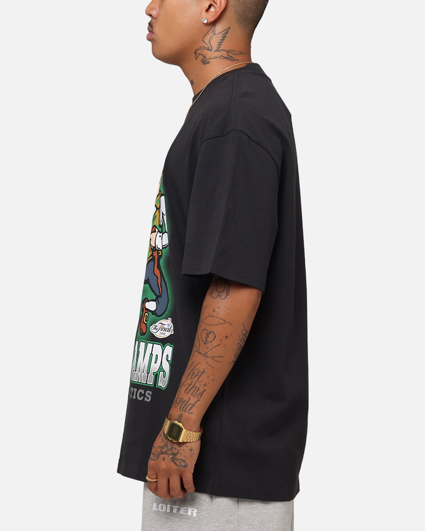 Mitchell & Ness Boston Celtics '08 NBA Champs T-Shirt Faded Black
