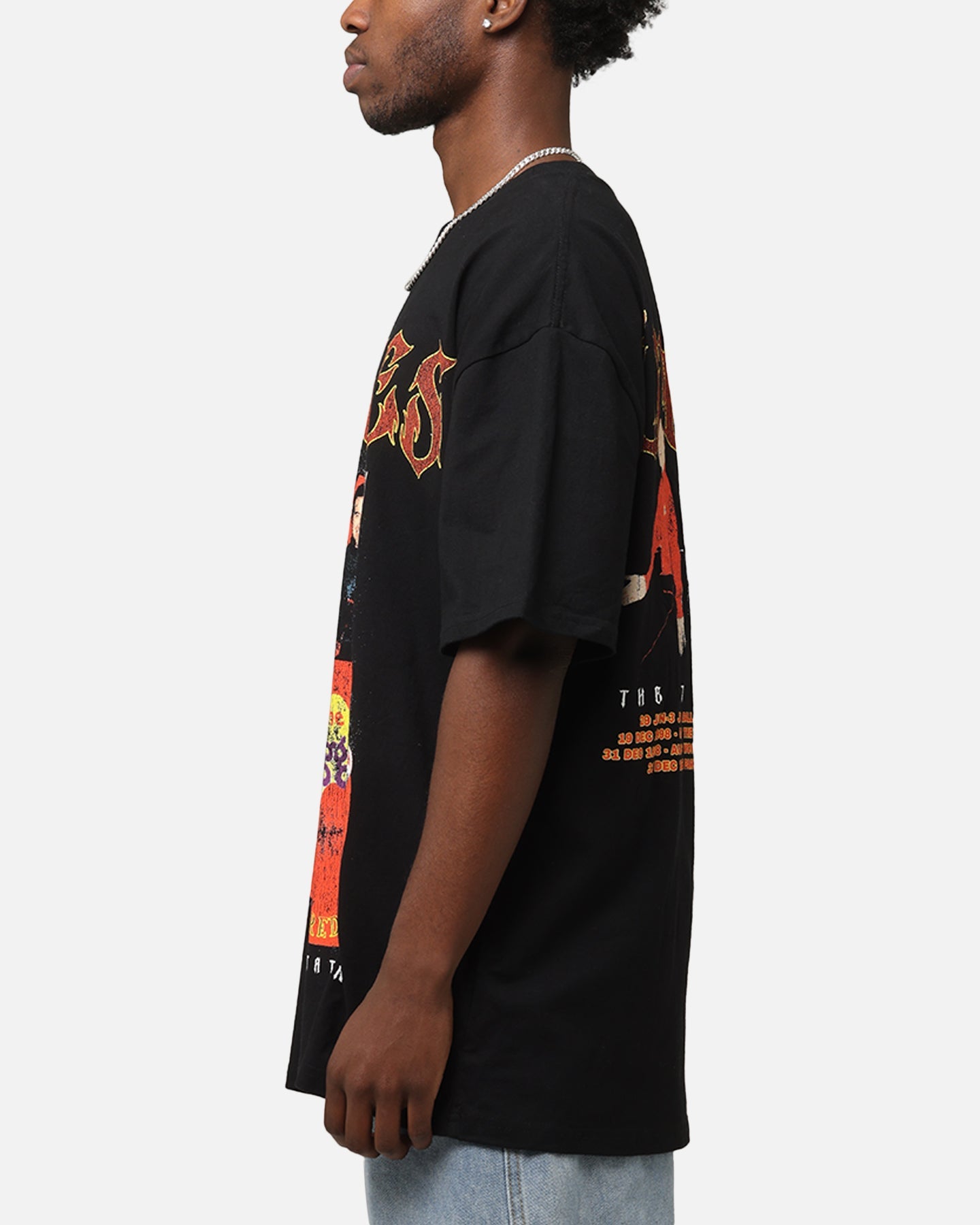 Goat Crew X The Wiggles Hot Potato Tour Heavy T-Shirt Black