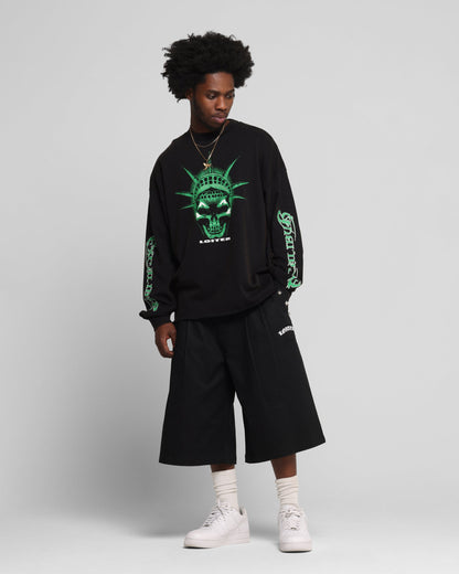 Loiter Liberty Long Sleeve T-Shirt Vintage Black
