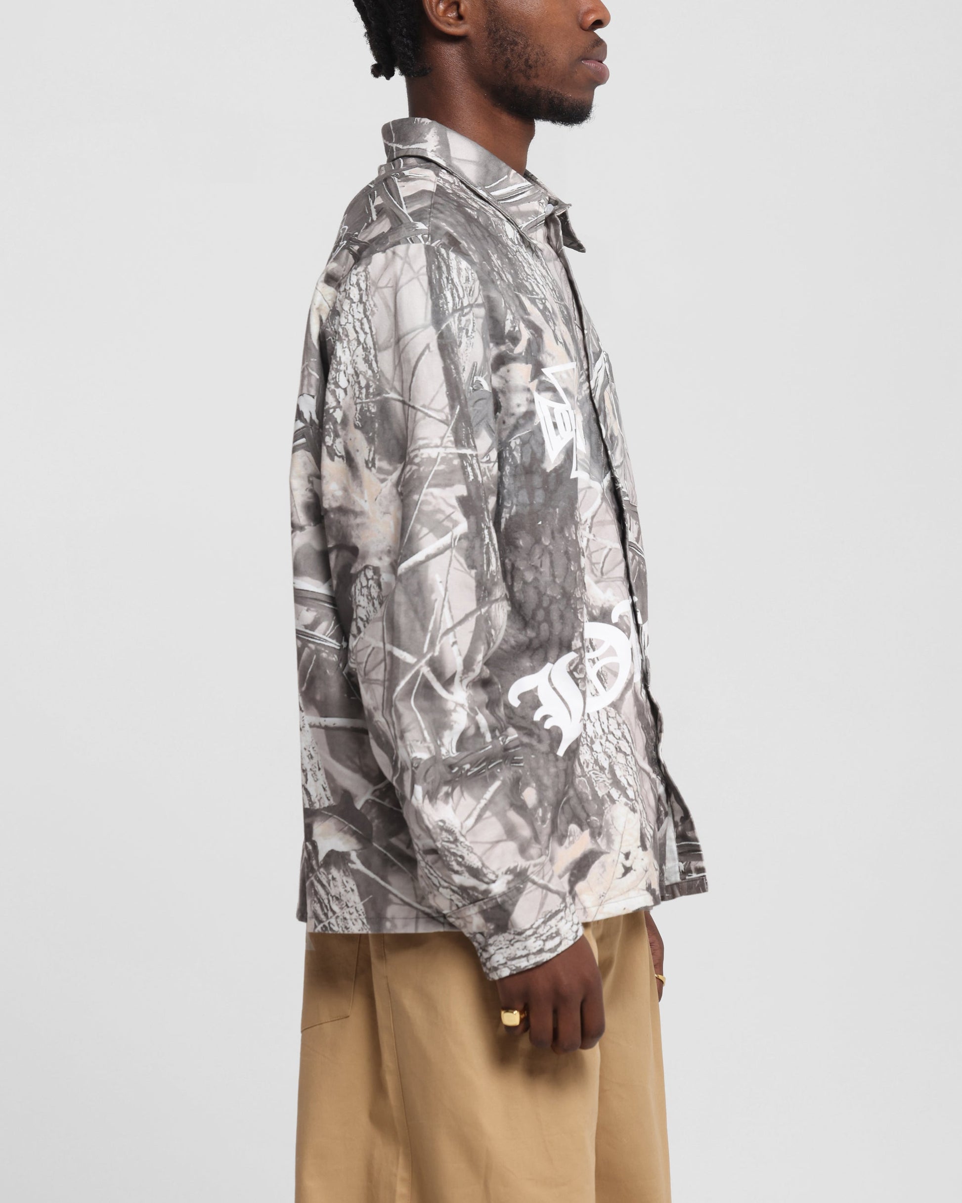 Loiter Chopper Long Sleeve Shirt Real Tree Camo