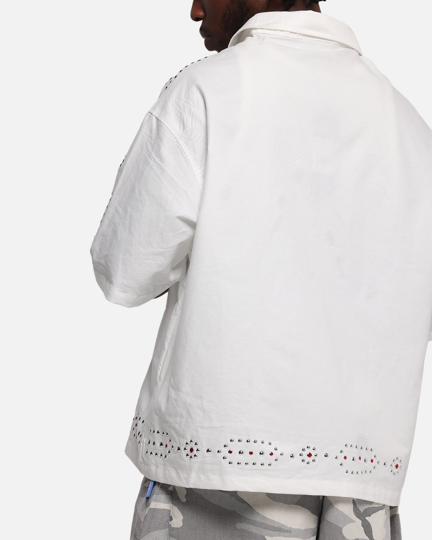Loiter Western Button Up Shirt Cream