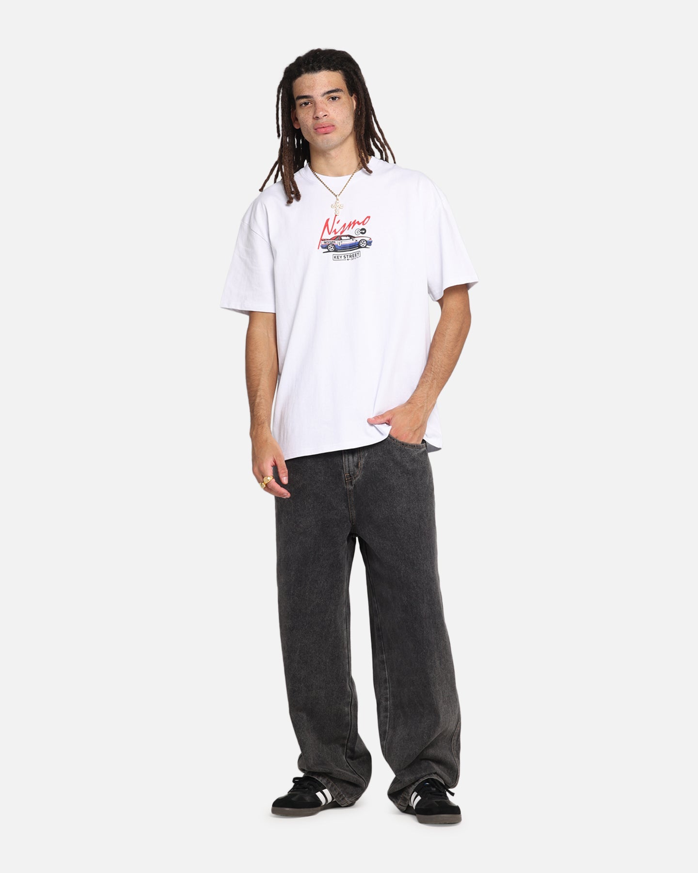 Key Street Bathurst Pits T-Shirt White