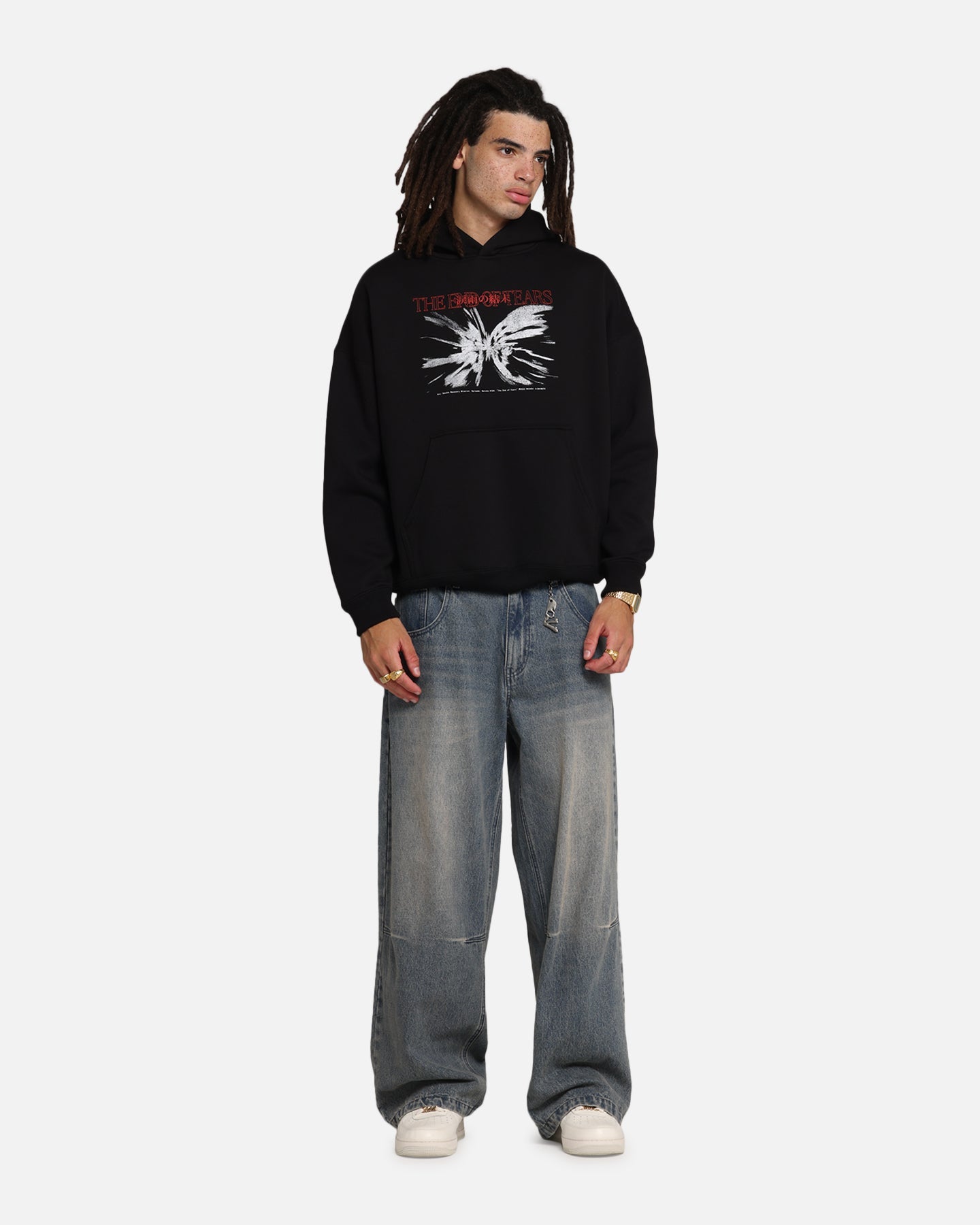 73Studio X Naruto The End Of Tears Premium Hoodie Black