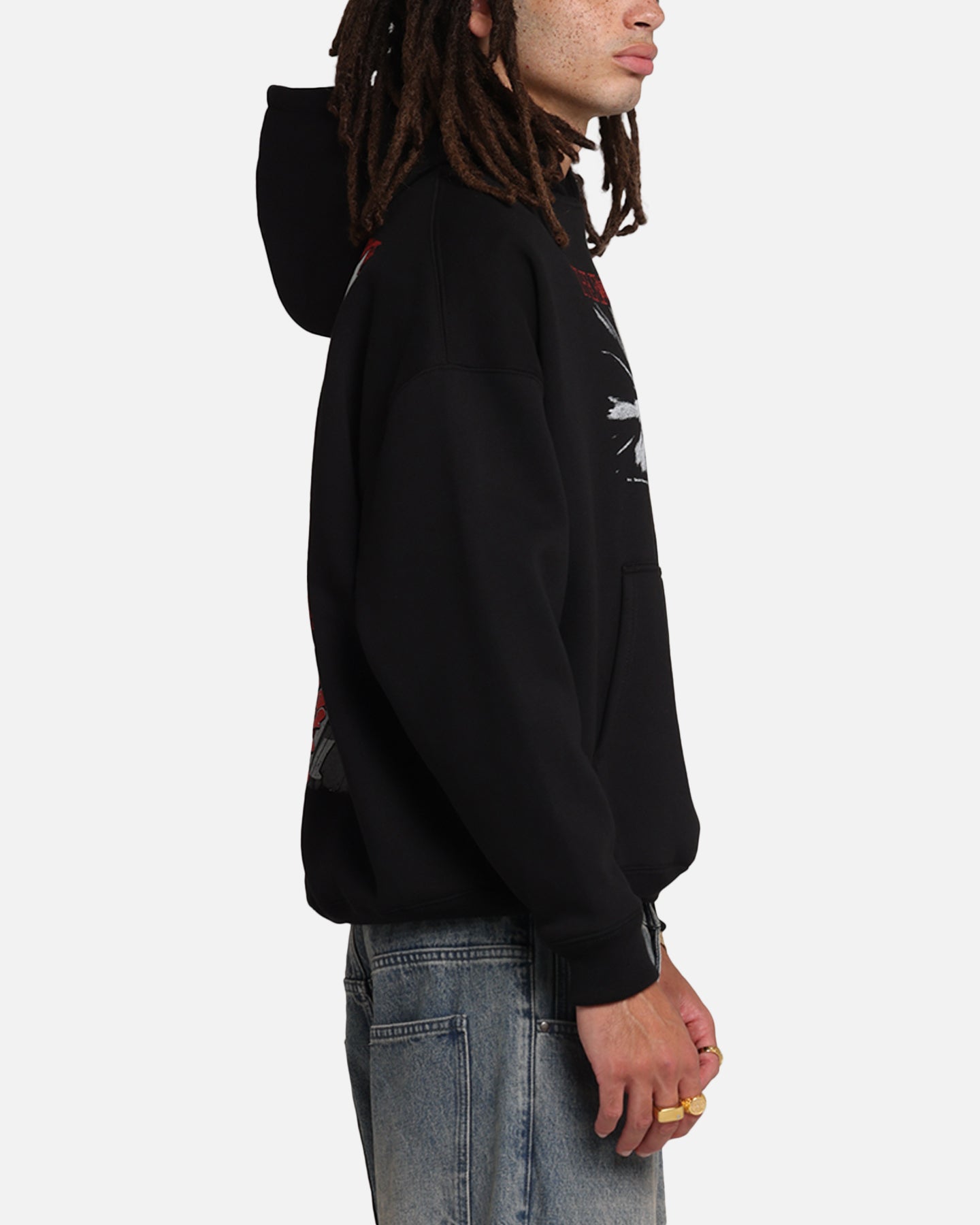73Studio X Naruto The End Of Tears Premium Hoodie Black