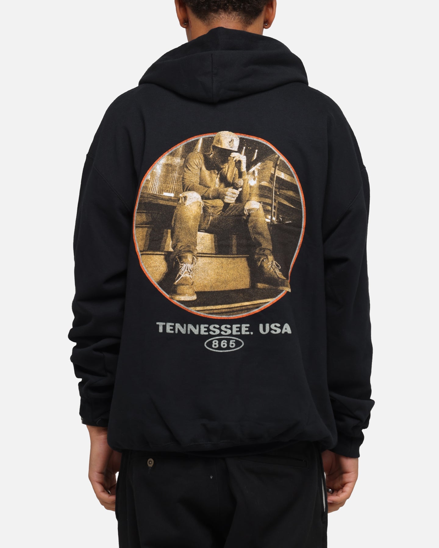 Morgan Wallen Morgan Tennessee Hoodie Black