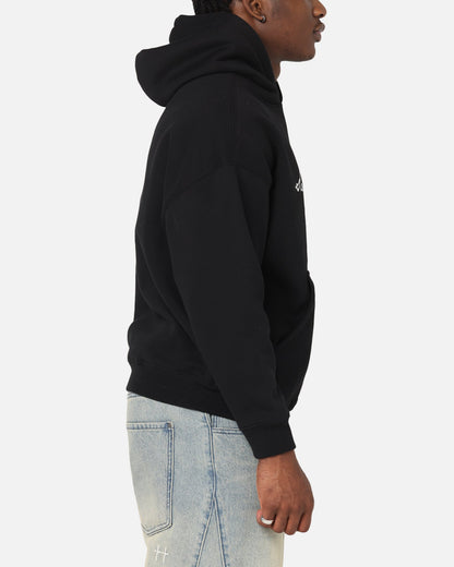 Saint Morta Scripture Boxy Hoodie Black