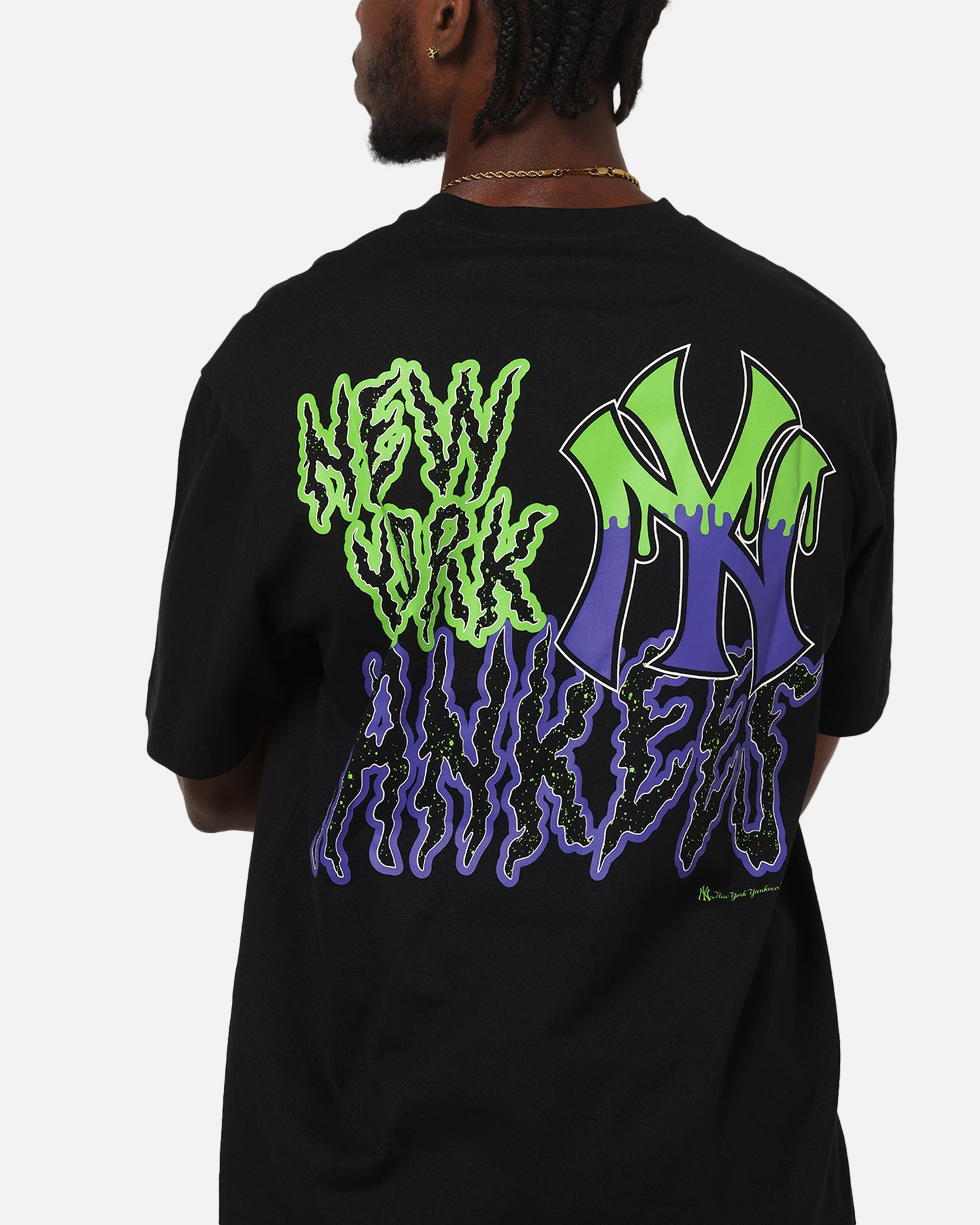 New Era New York Yankees Drip T-Shirt Black
