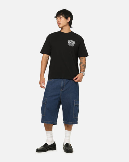 S Double Workshop T-Shirt Black