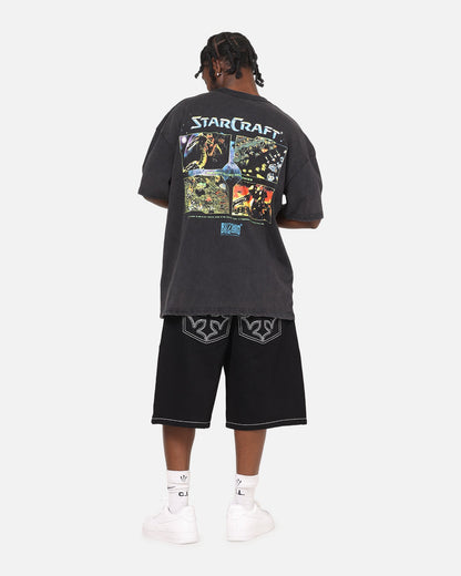 73Studio X Starcraft '98 Cover Heavy T-Shirt Black Wash