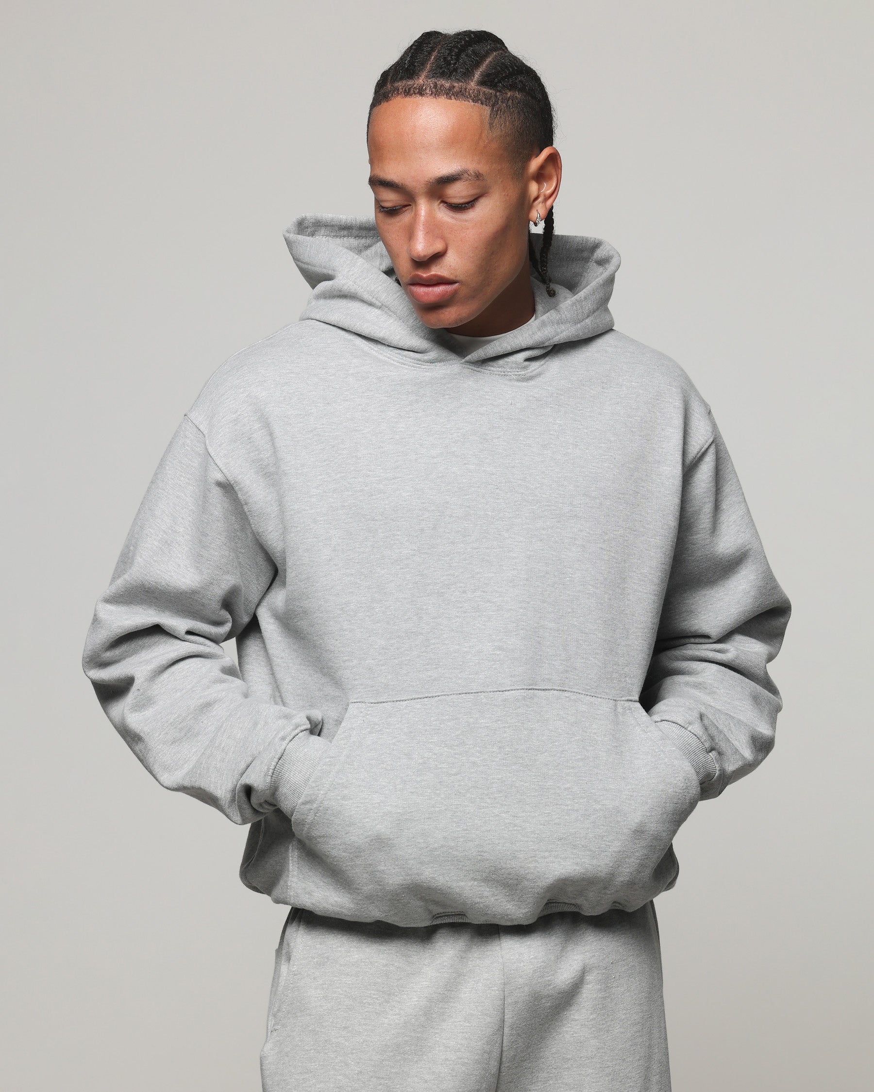 American Thrift Pullover Hoodie Grey Heather