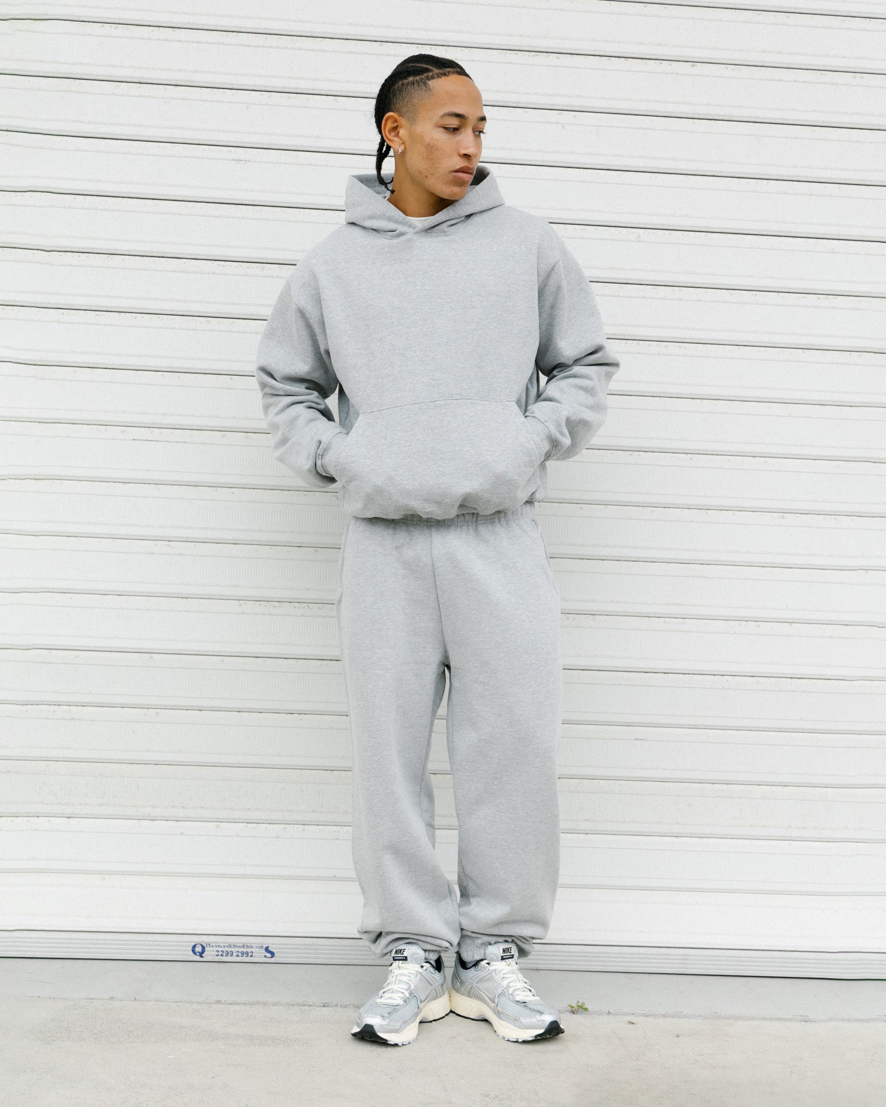 American Thrift Pullover Hoodie Grey Heather