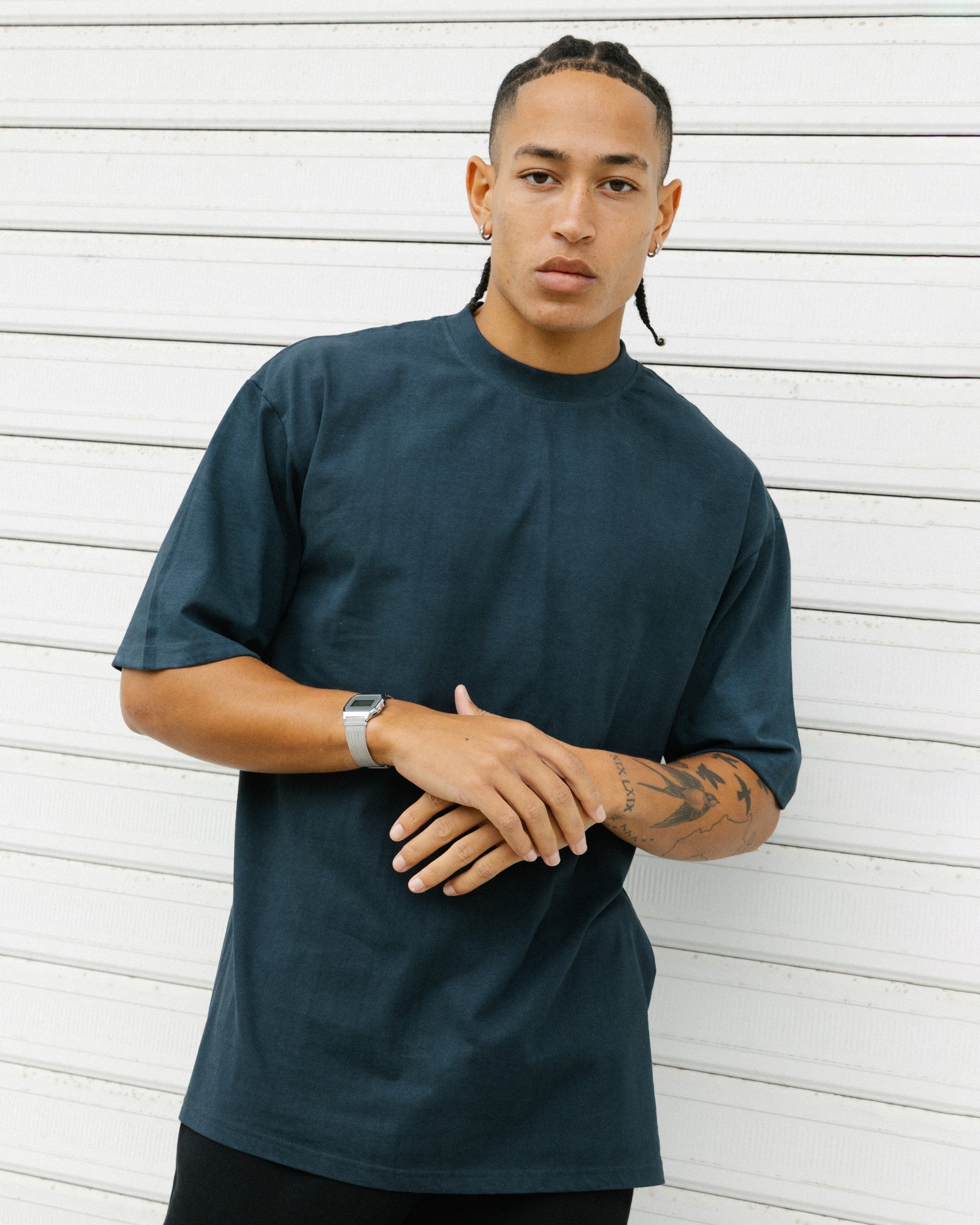 American Thrift Short Sleeve T-Shirt Washed Black