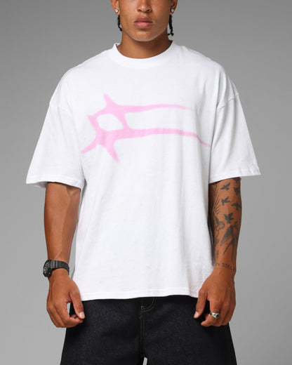 Loiter Twin Star T-Shirt White