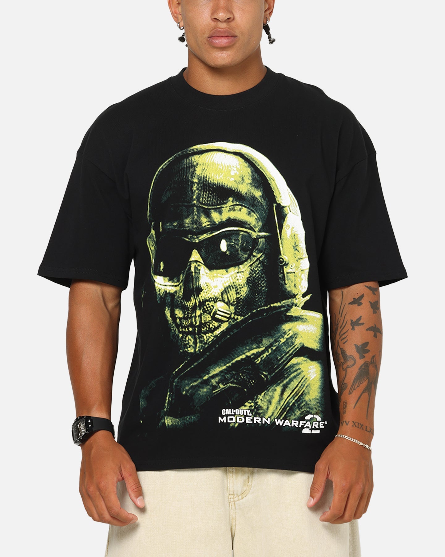 73Studio X Call Of Duty Modern Warfare 2 One Last Looose End T-Shirt Black