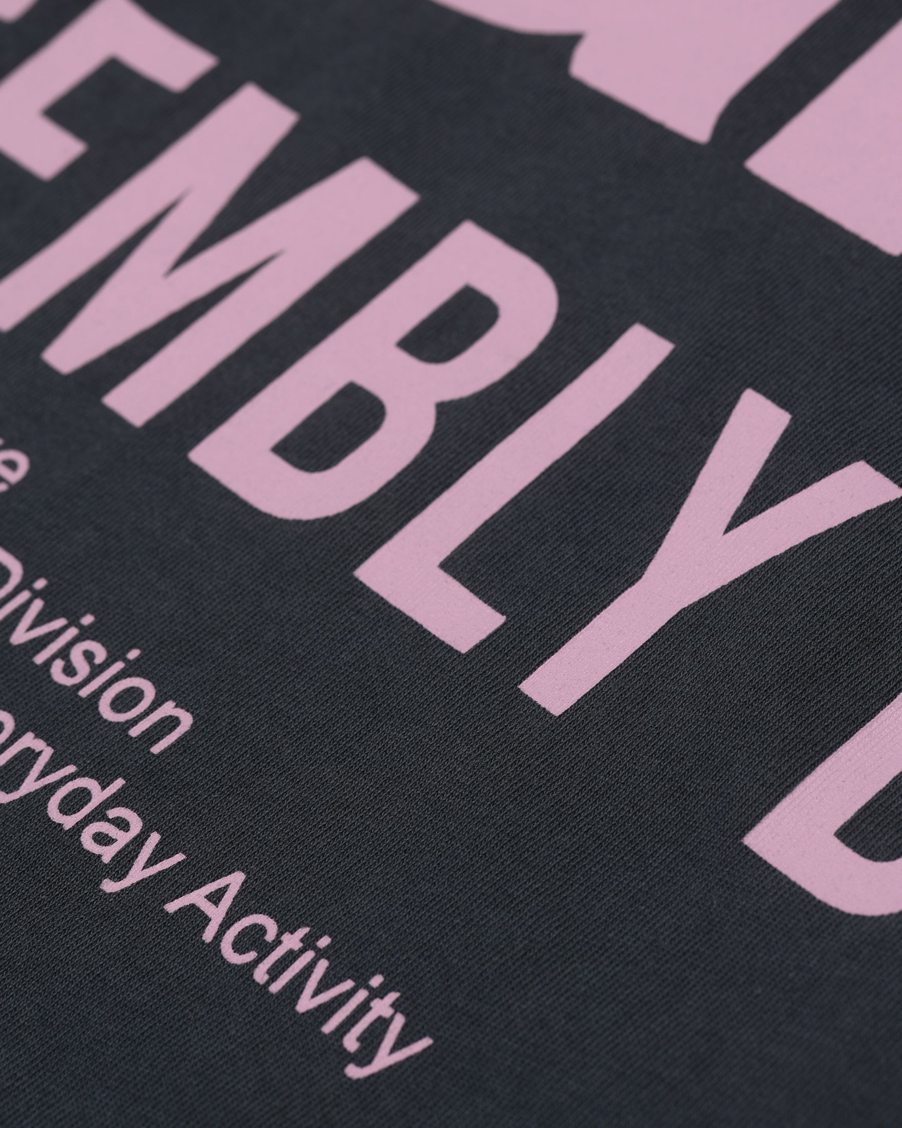 Carre Assembly Department T-Shirt Navy