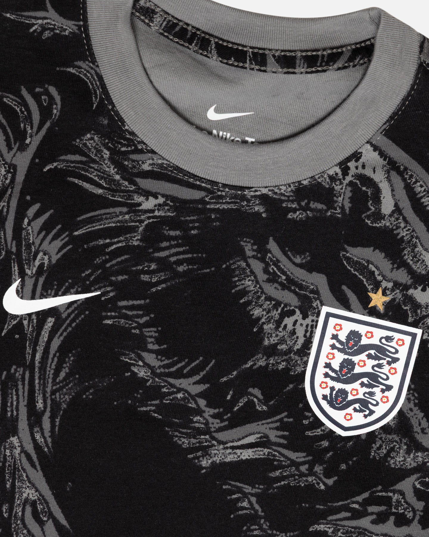 Nike Kids' England Soccer T-Shirt Dark Steel Grey