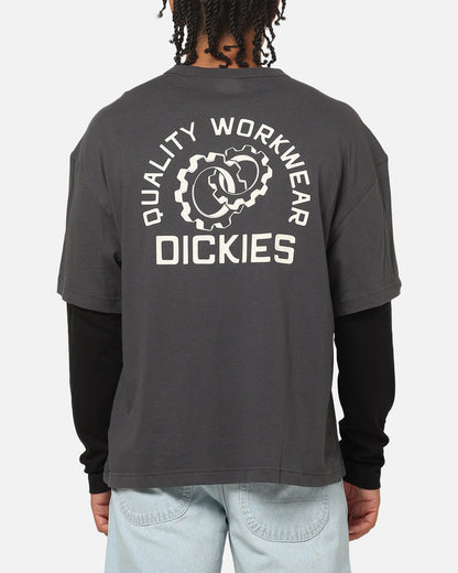 Dickies Payson 2Fer Long Sleeve T-Shirt Black