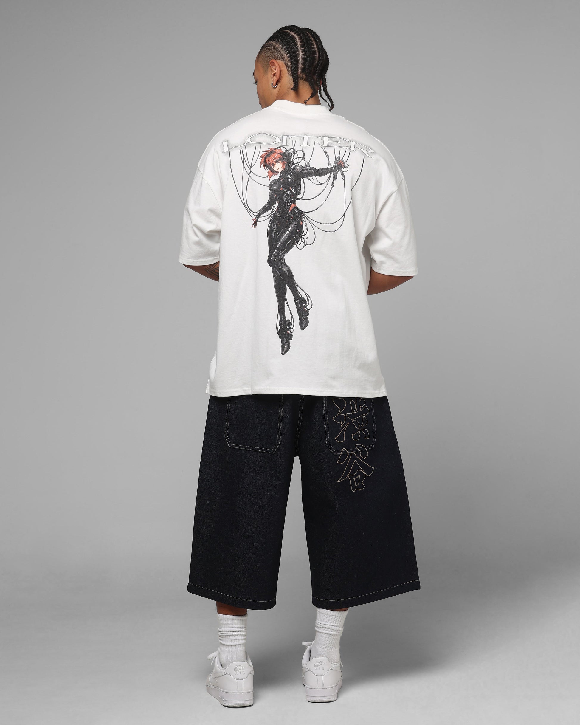 Loiter Ultimate Spectre Vintage T-Shirt Off White