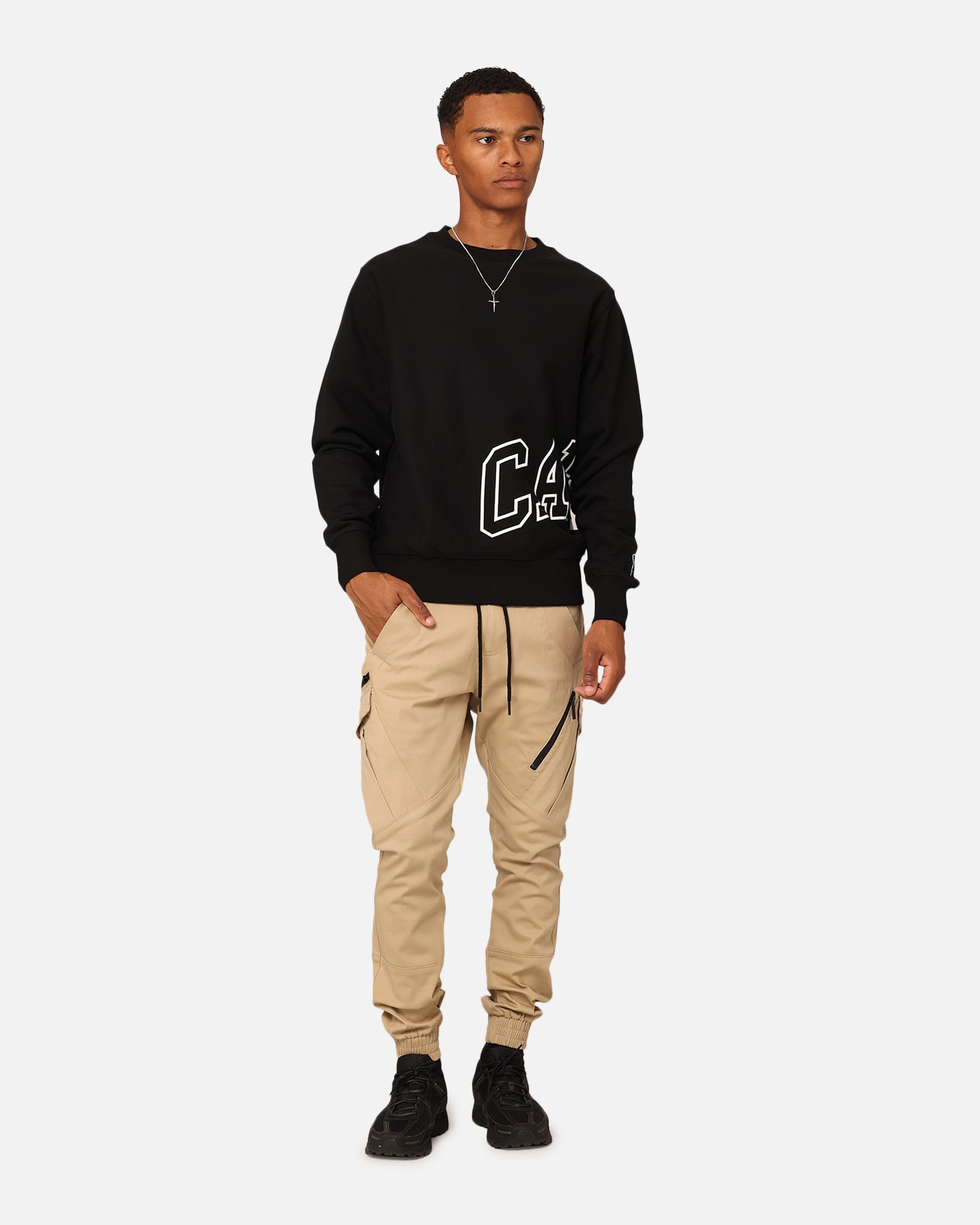 Carré Evolution Cargo Joggers Stone/Black