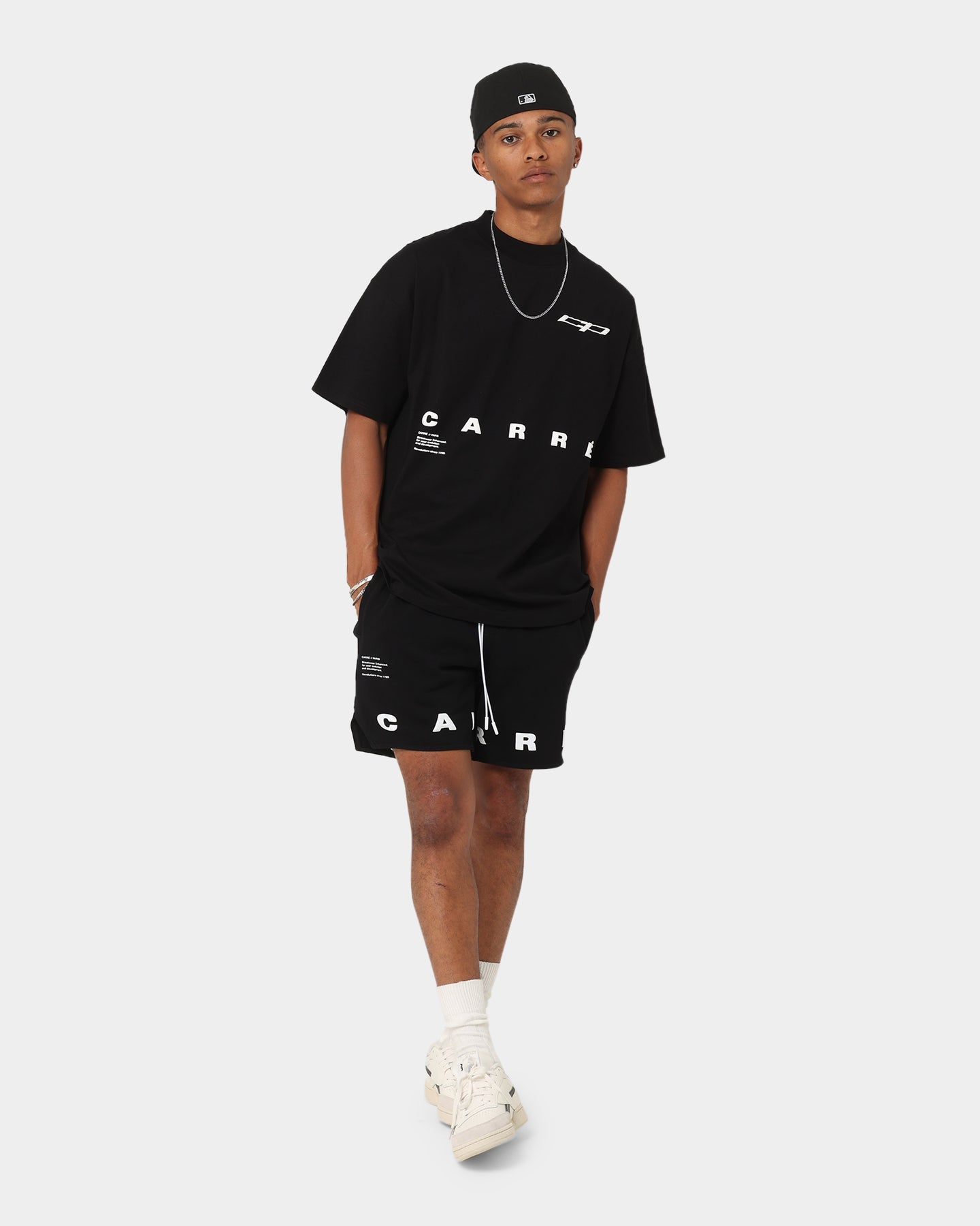 Carré Enhance Fleece Shorts Black