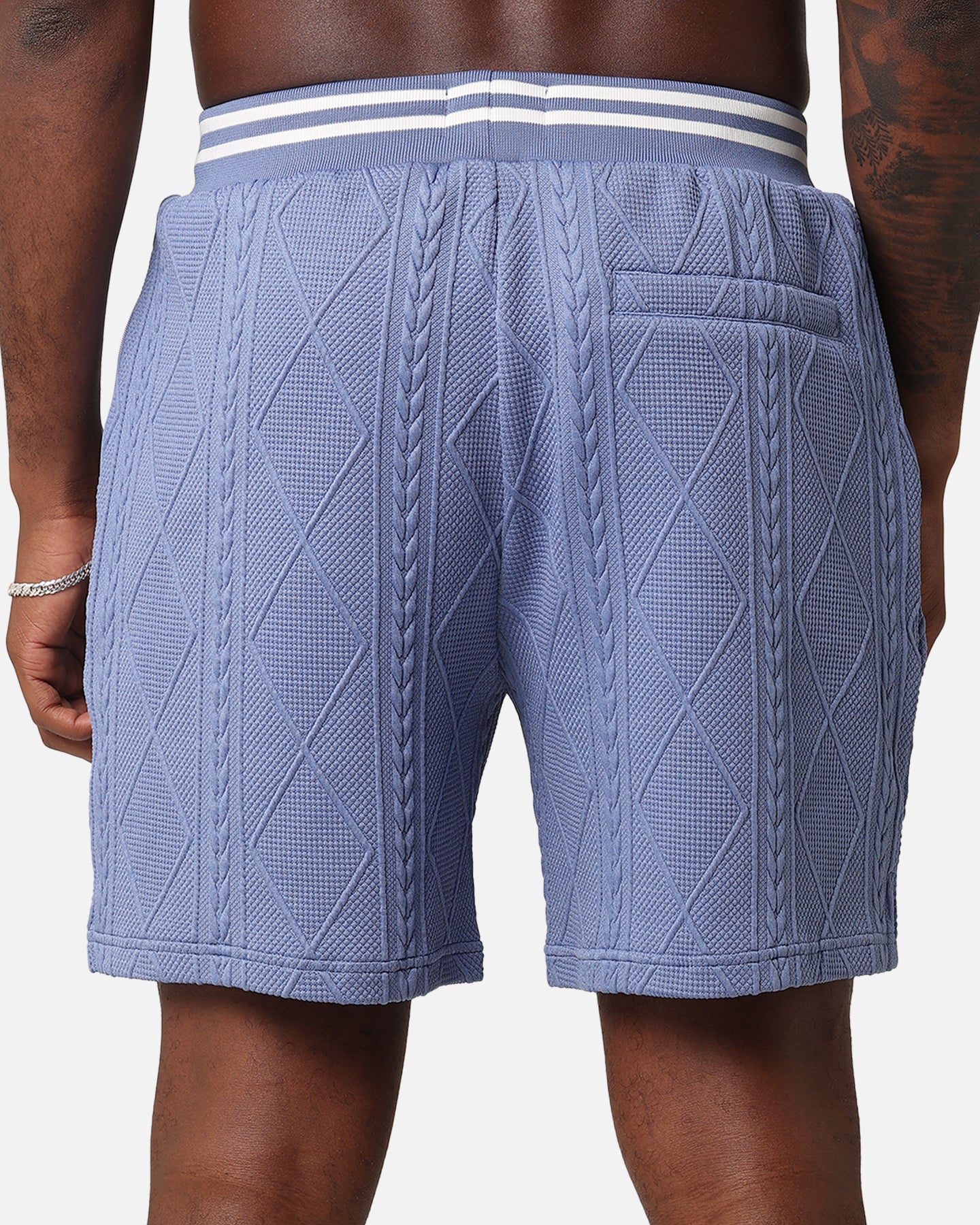 XXIII Danny Knit Shorts Floral Blue