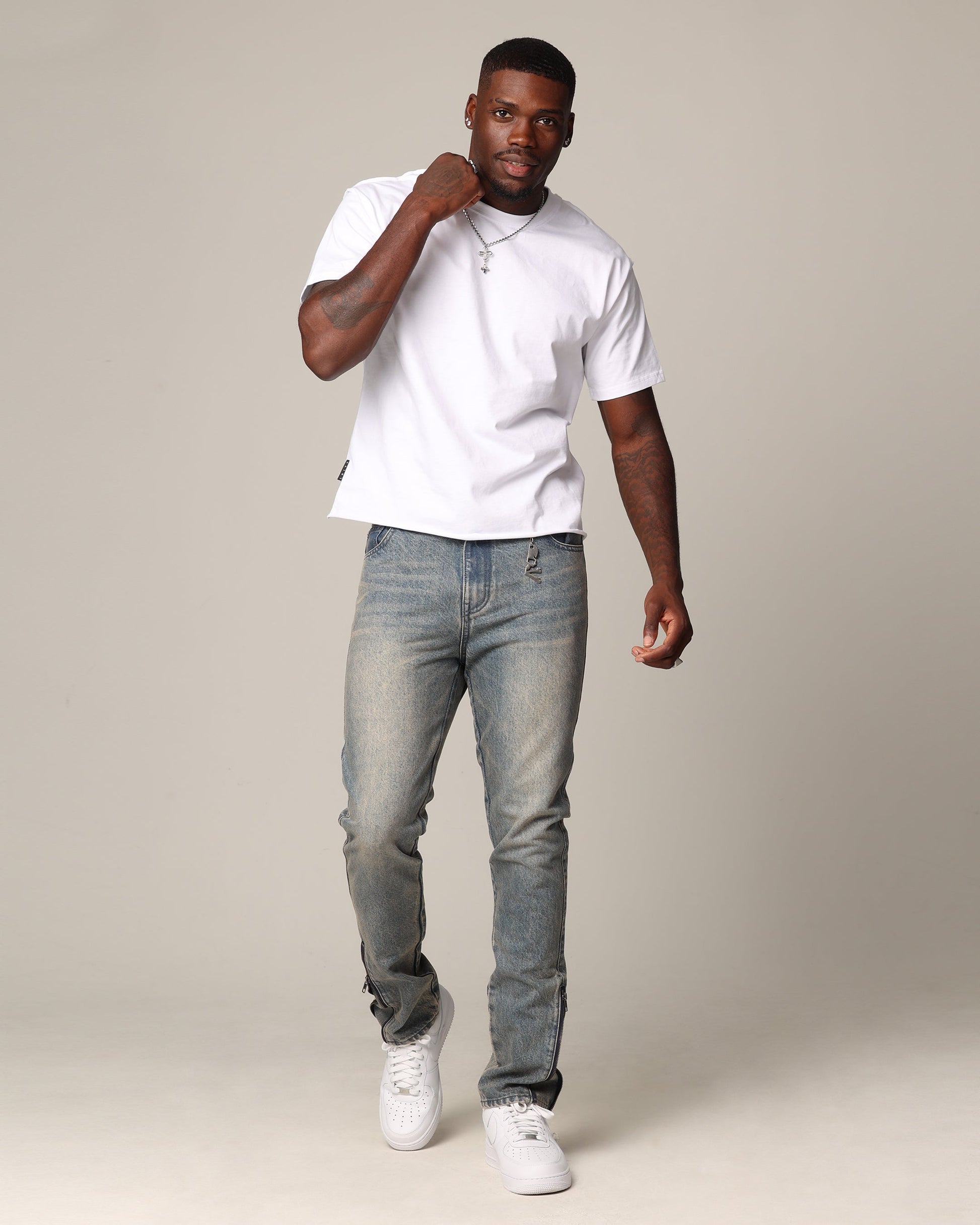 Saint Morta Fimi Jeans Dirty Blue