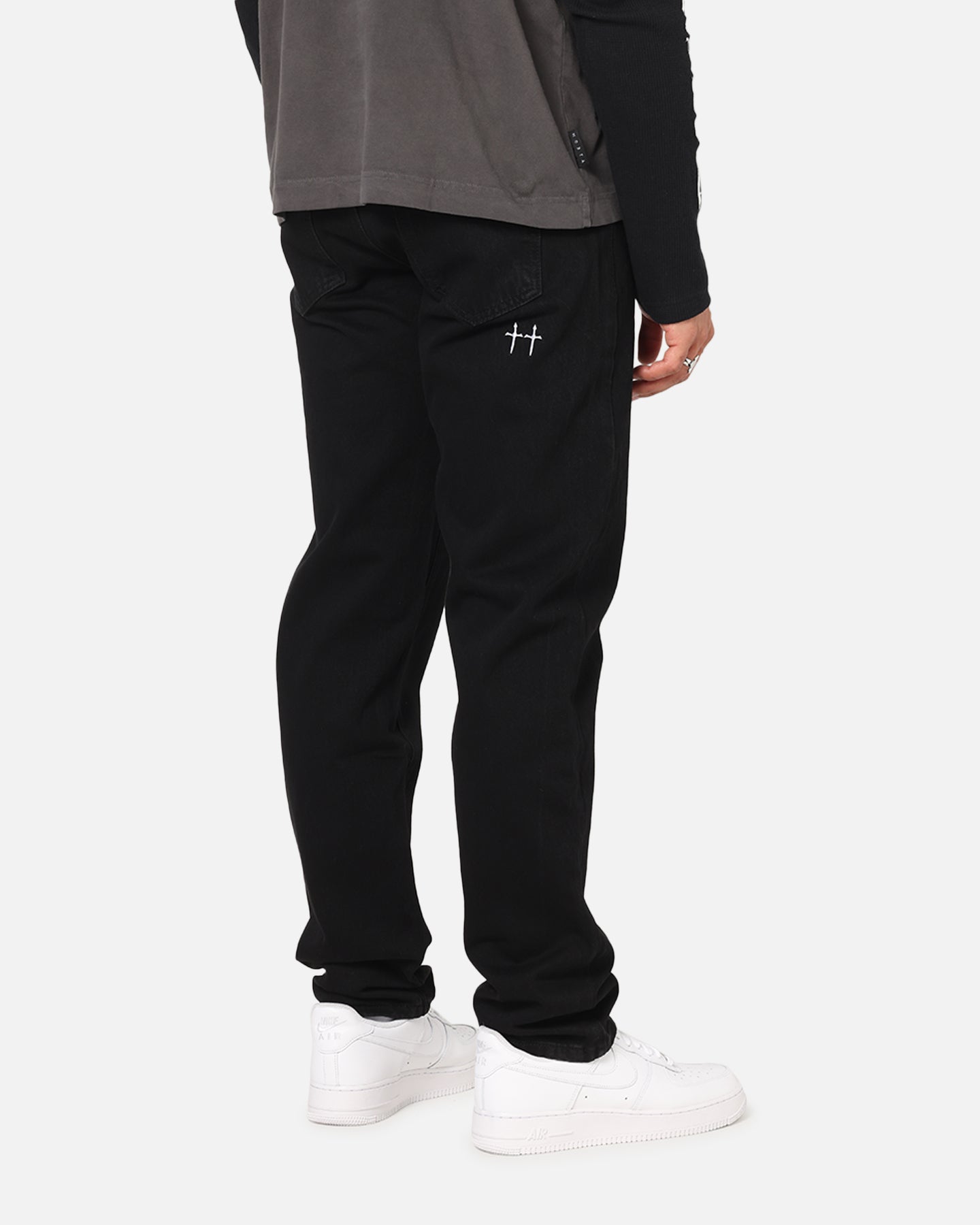 Saint Morta Psykhe Jeans Black Stonewash