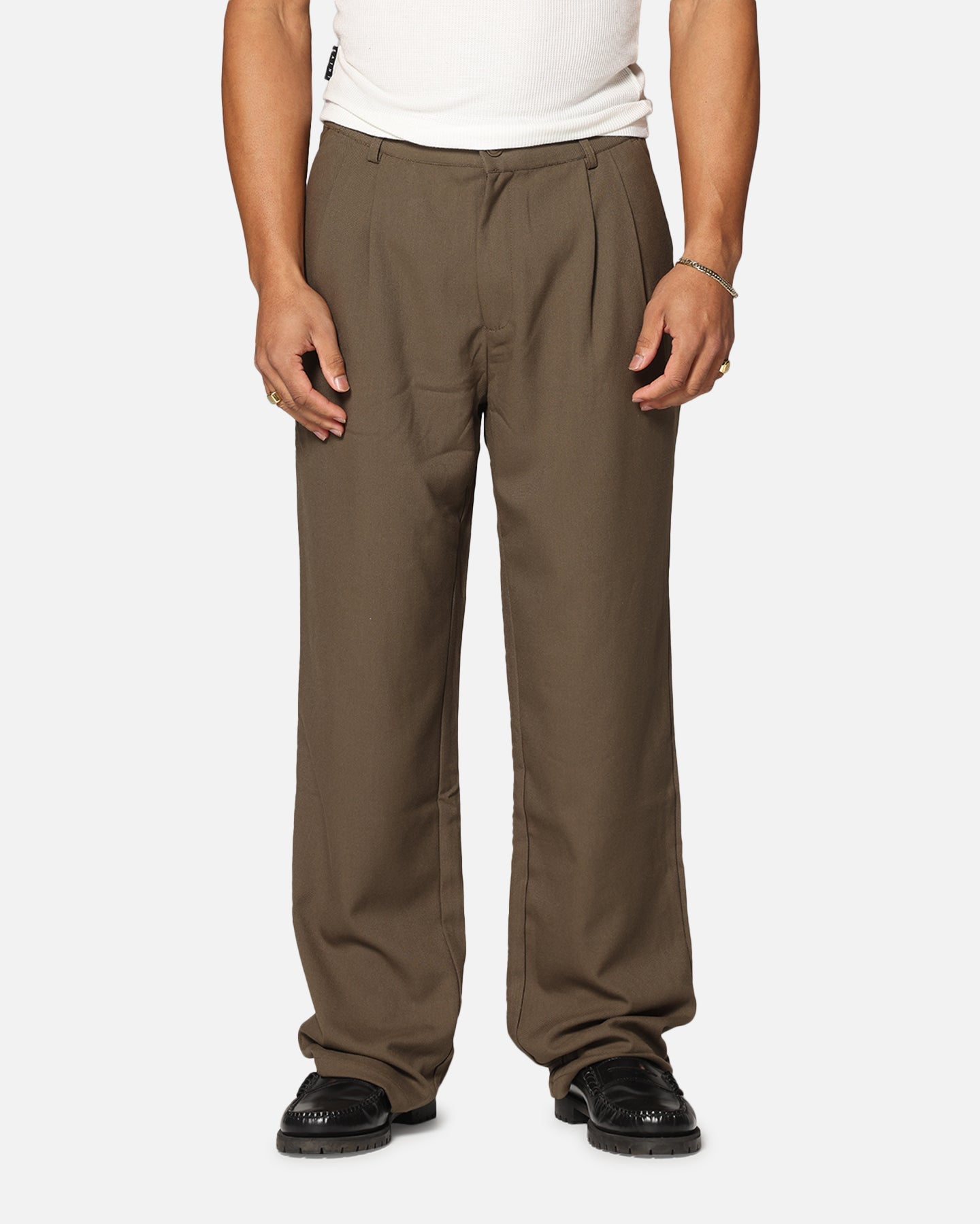 Carre Atlas Wide Leg Pants Khaki