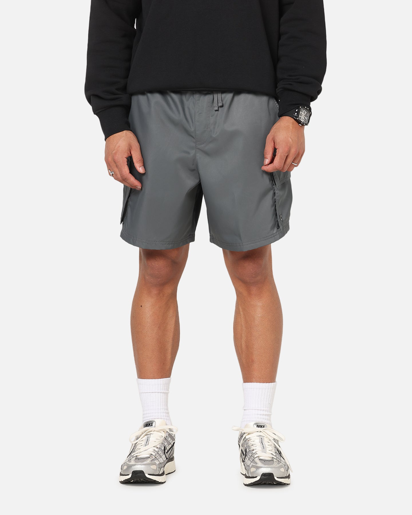 Jordan Brooklyn Cargo Shorts Iron Grey