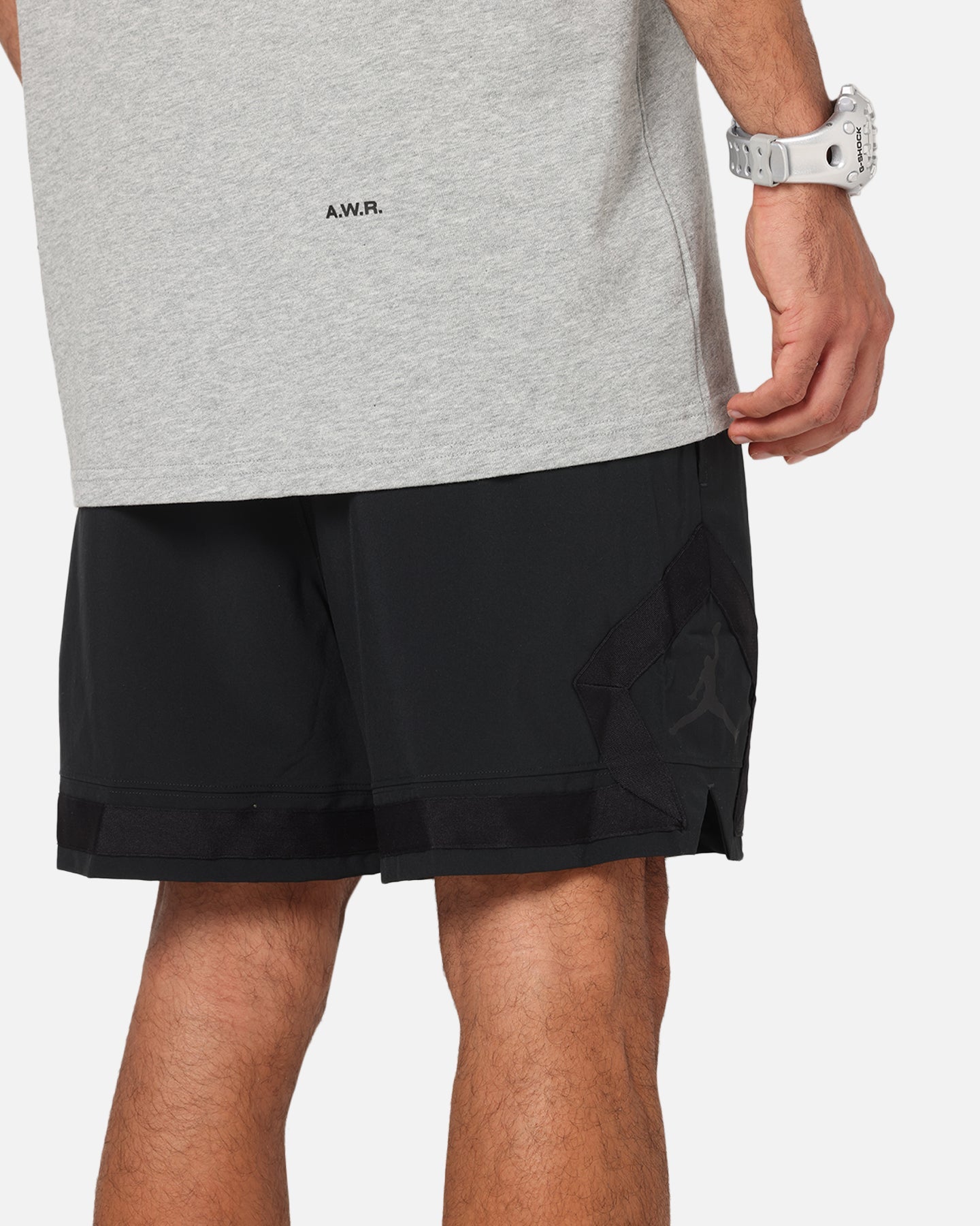 Jordan Jumpman Dri-Fit Woven Diamond Shorts Black/Black/Black