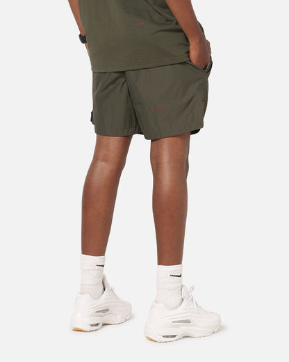 Nike Nocta Cardinal Nylon Shorts Khaki