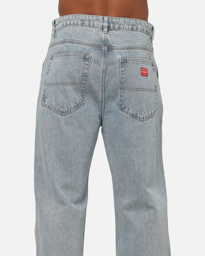 Worship Lounger Jeans Worship Worn Blue