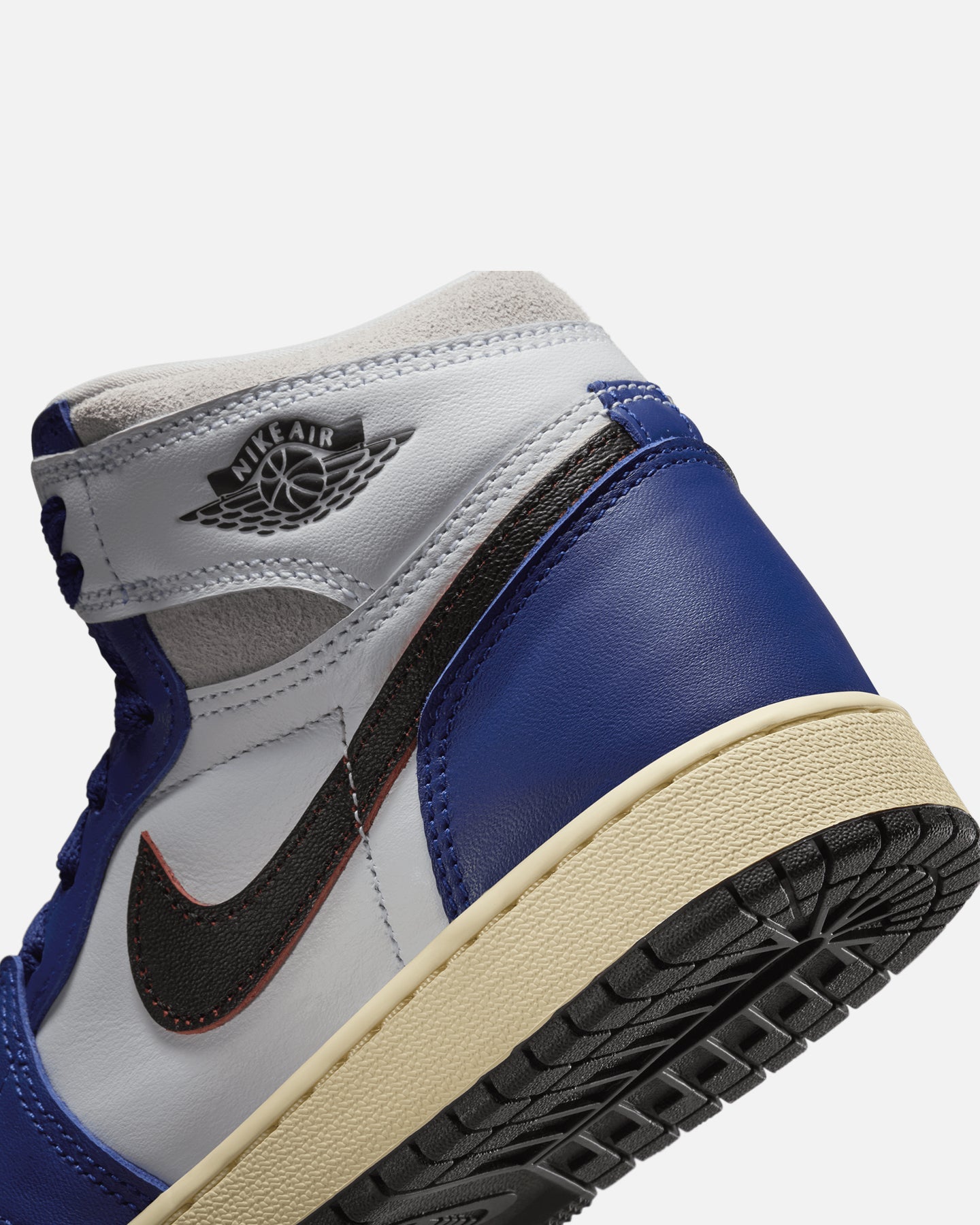 Jordan Kids' Air Jordan 1 Retro High  OG "Rare Air" (GS) White/Black
