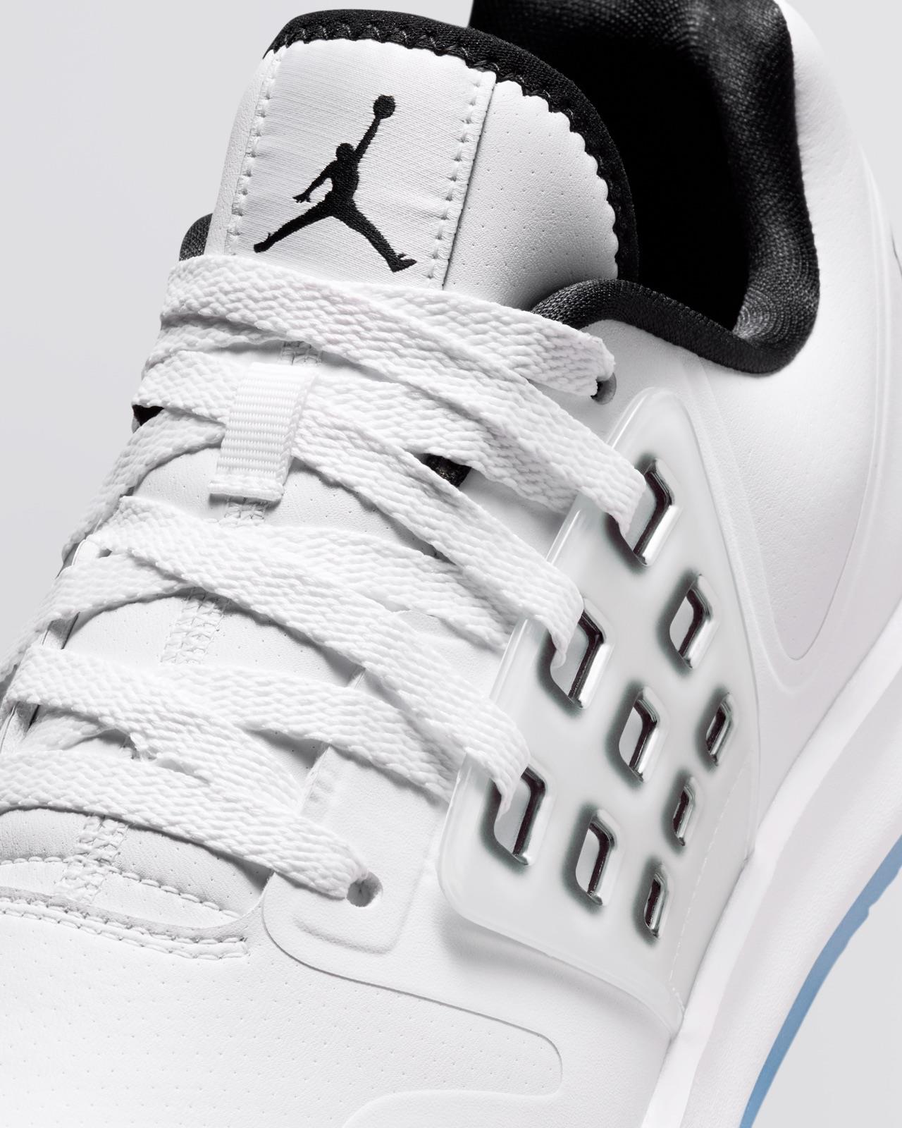 Jordan Grind Spikeless Golf Shoes White/Black/White
