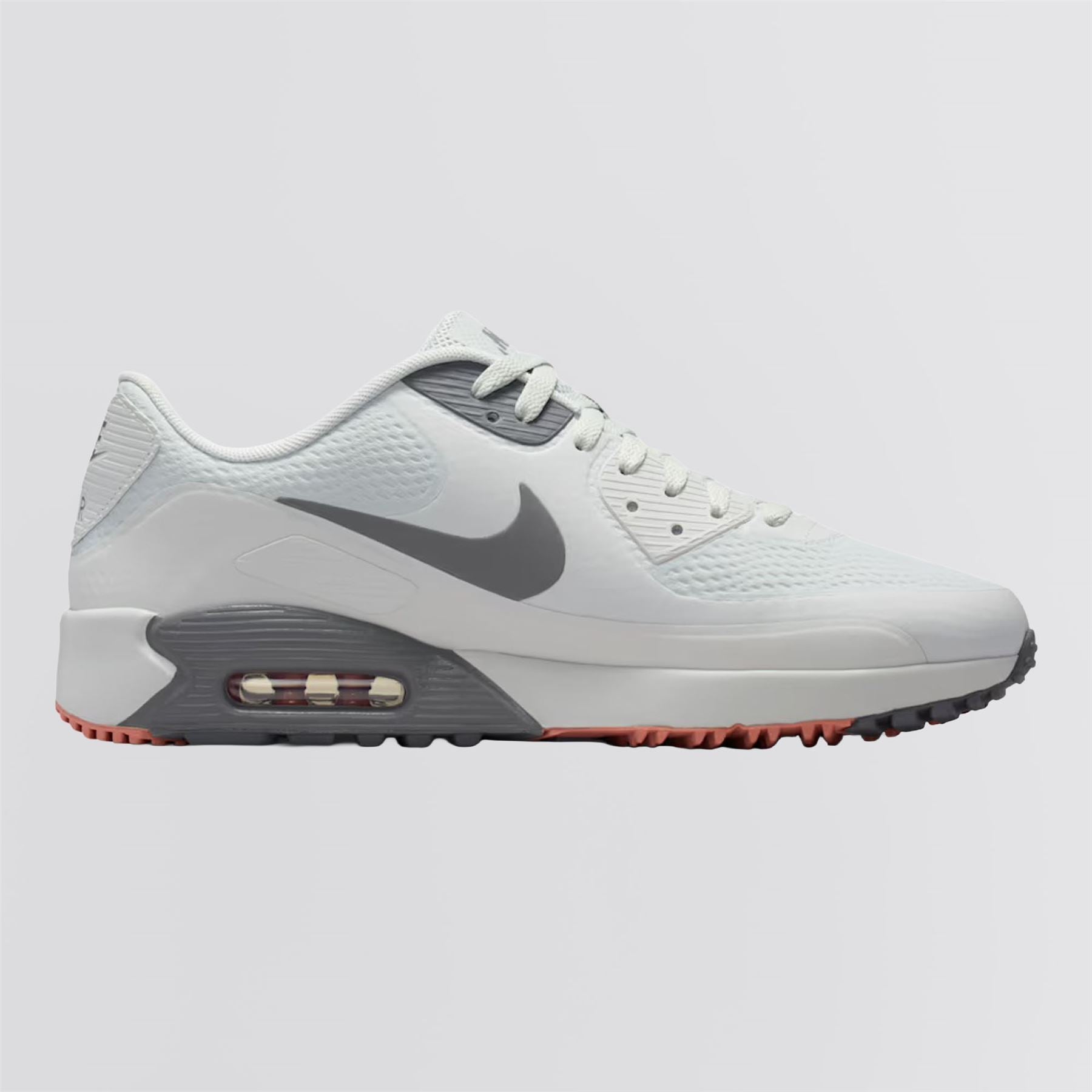 Air Max '90 Spikeless Golf Shoes Photon Dust/Pencil Point/Red Stardust