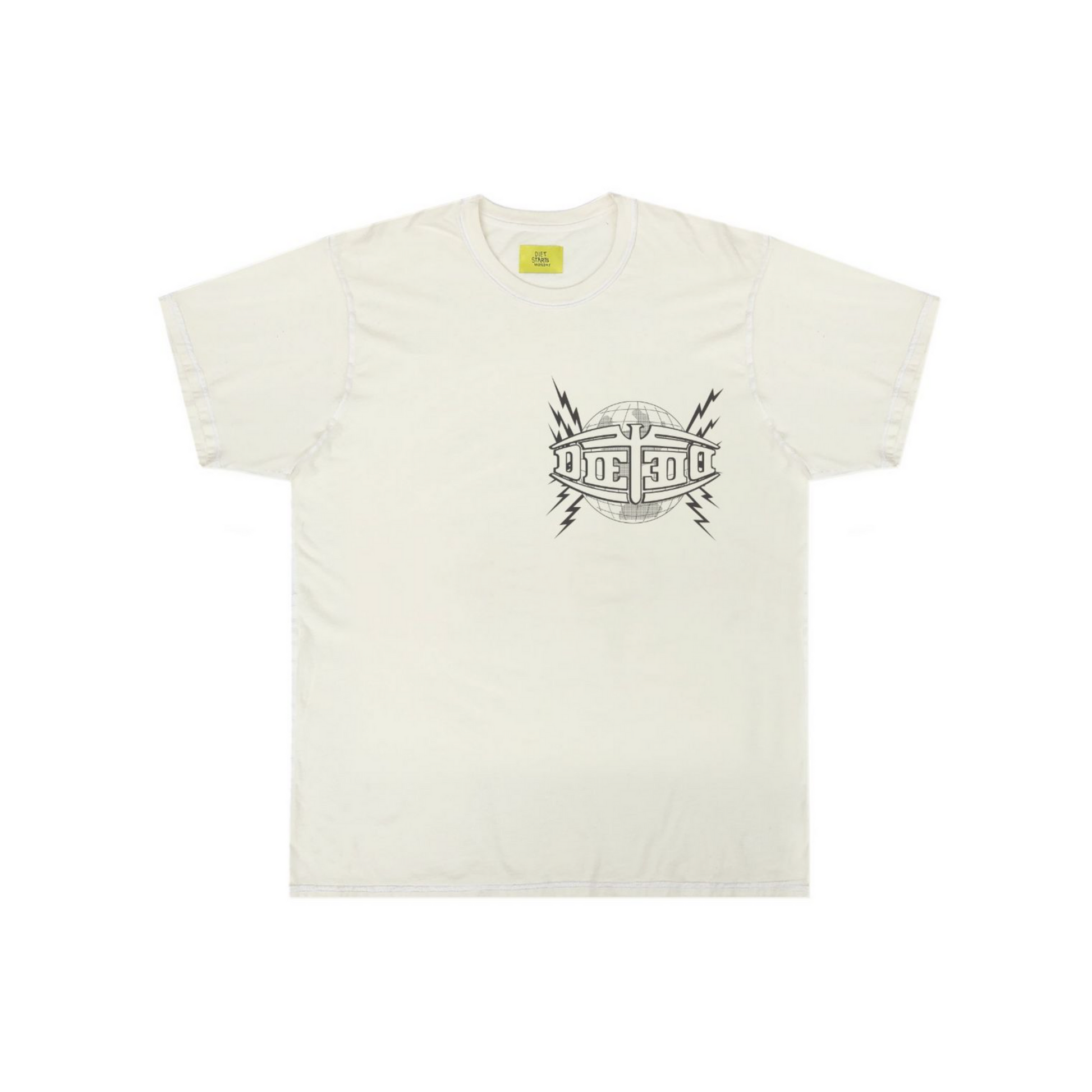Diet Starts Monday Movin Day Tee (Antique White)